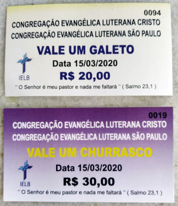 Aniversário Congregações Cristo e São Paulo